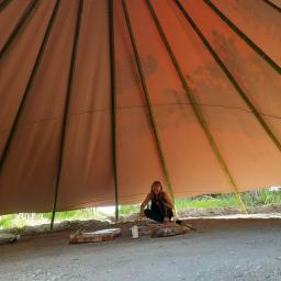 cannes bambous géants pour perches tipi